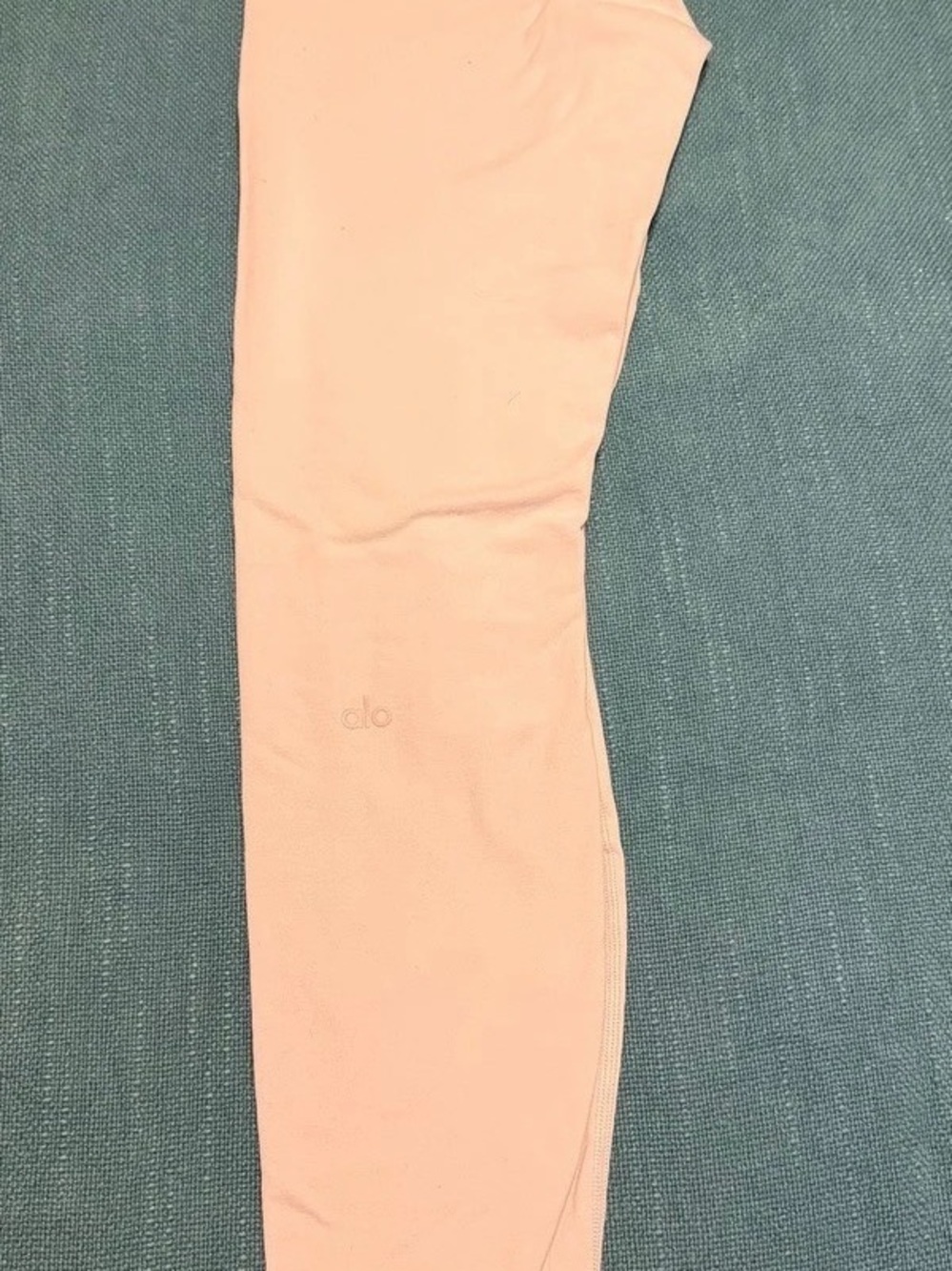 Alo Light Blue Fleece Leggings Medium